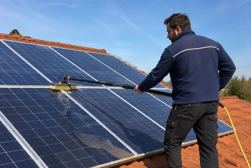 Nettoyage et entretien de panneaux solaires à Sens-de-Bretagne